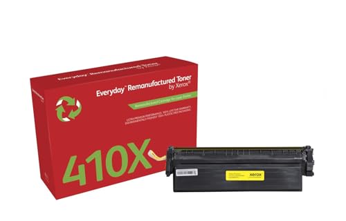 Xerox Toner Jaune. Equivalent Ă HP CF412X. Compatible avec HP Color LaserJet Pro MFP M477, LaserJet Pro MFP M377, Pro M452