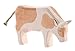 Produktbild Ostheimer 11023 Kuh braun fressend Höhe 9cm aus Holz