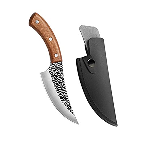 Boning Knife, Kitchen Butcher knife Stainless Steel Meat Cleaver Boning Knife Hunting Knives For Fillet Fish Meat Vegetables Kitchen Utensils BY ZZYY (Color : 5inch knife)