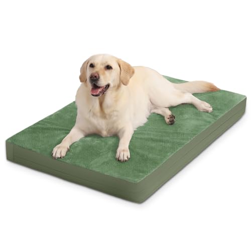 Image of Waterproof Extra Large Dog Bed Washable Outdoor Orthopedic XL Crate Pad 42 inch