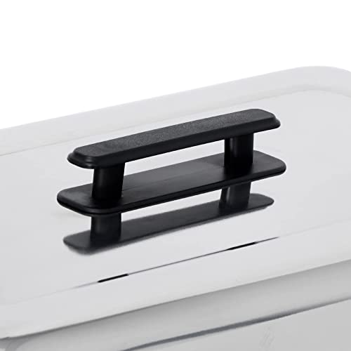 Super Deal Newest 4 Pack 8Qt Food Warmer, Rectangular Chafing Dish Buffet Set W/Foldable Frame Legs, Stainless Steel Full Size Chafer Dish For Parties #TOP6