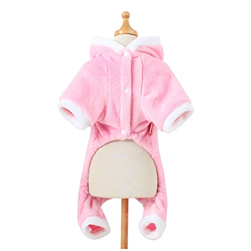 Disfraz de cerdito rosa para perros y gatos XS miniatura 6