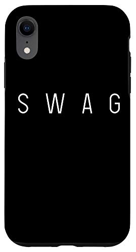 iPhone XR SWAG Funny Memes Hipster Thug Cool Sayings Quote Word Gift Case