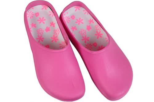 TopTen Gartenclogs Gartenschuhe Latschen pink, schwarz, blau, hellblau...