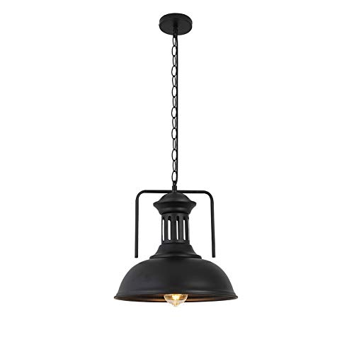 Lampe suspendue vintage industrielle pour éclairer une table de restaurant