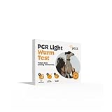 Pezz PCR light Wurmtest Hund | Kompakte Analyse der häufigsten Würmer & Parasiten | Giardien, Spulwürmer, Peitschenwürmer, Hakenwürmer | Labor-Befund inkl. CT-Wert | gratis Labor-Versand