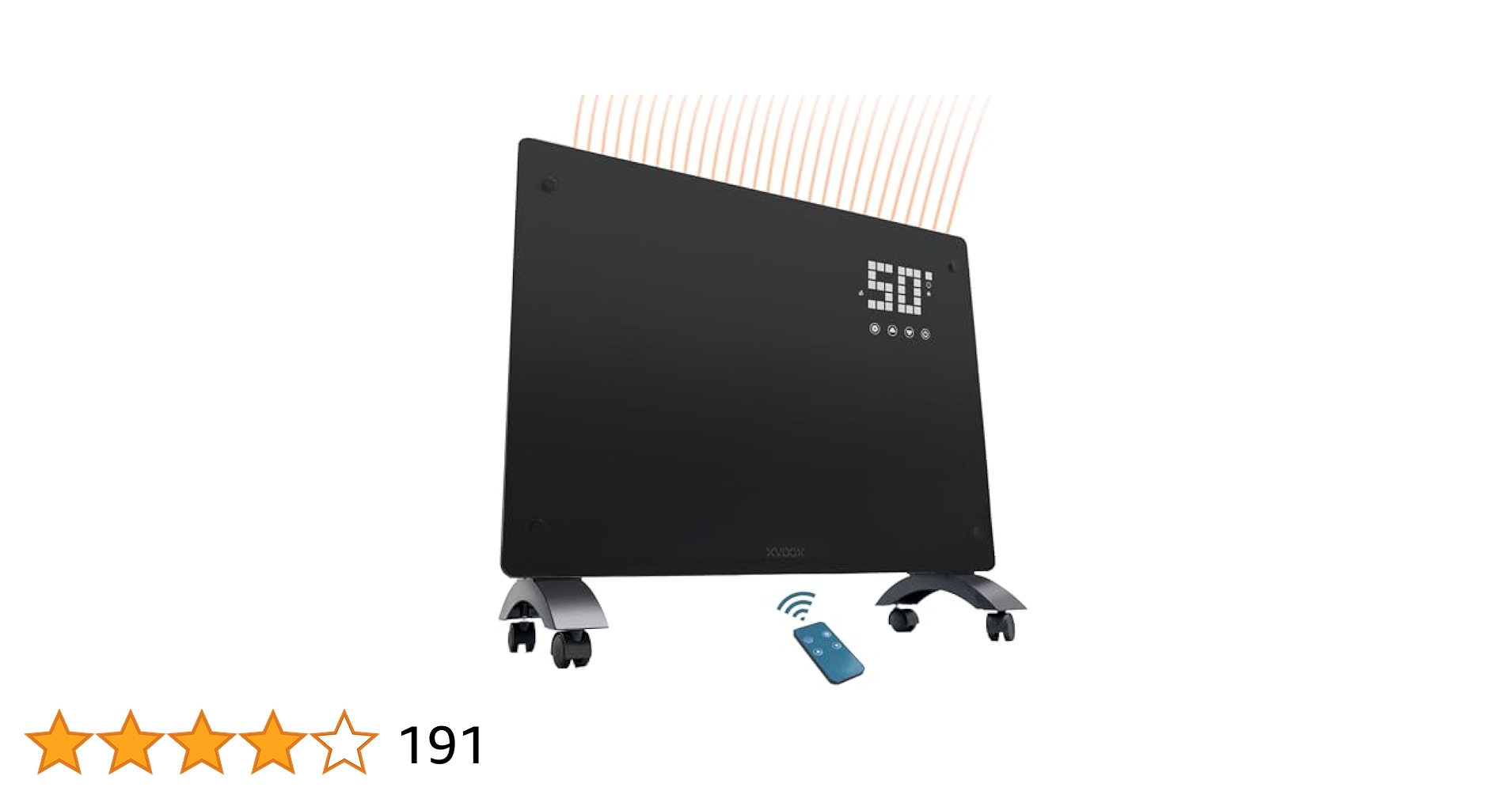 XVOOX コンベクターヒーター 省エネ＆静音！スタイリッシュな電気暖房器具 Amazon | XVOOX コンベクターヒーター オイルレスヒーター