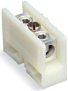9080GE6 600VAC 255A 6AWG to 250KCMIL Natural Nylon Box Lug Terminal Block