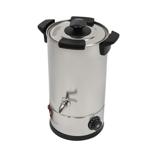 PINYELIN 10 l, pentola elettrica grande per fusione di cera, in acciaio inox, 30 – 110 °C, temperatura regolabile