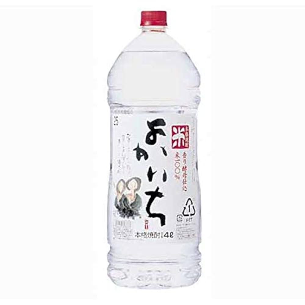 業務用焼酎 720ml 4本セット　ふあとろ卵 Amazon.co.jp: 宝 よかいち 米焼酎 4000ml＊4本入り : 食品