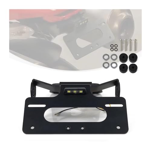 Support plaque d'immatriculation Ducati Monster finition premium