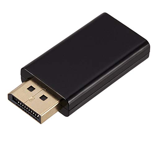 Puerto de visualización a HDMI compatible con macho hembra adaptador convertidor DisplayPort DP 1080P Plug and Play para HDTV PC Cover