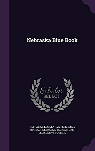 Nebraska Blue Book 134255468X Book Cover
