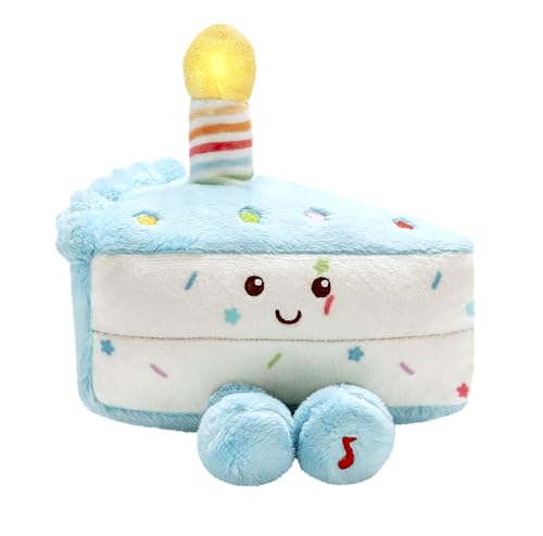 Magic Years Musical Light Up Plush Toy, Happy Birthday Cake