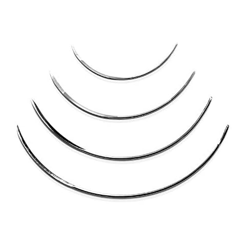 Mopec Post Mortem Needles Circle Curved, 4, 4" - 12 Pack Cover