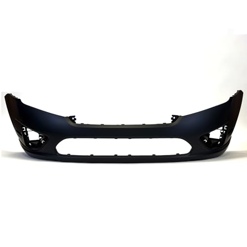 Image of FitParts Compatible with Ford Fusion 2010-2012 Front Bumper Cover | Primed, With Fog Light Holes, Sedan, Hybrid, Ready to Paint, OEM AE5Z17D957BAPTM, FO1000650