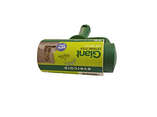 Evercare Pet Giant Auto/Home T-Handle Lint Roller 70 ea (1 pk)