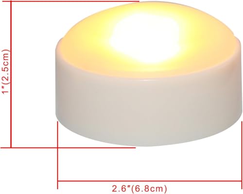 Image of Halloween LED Pumpkin Lights with Remote and Timer, Battery Operated Jack-O-Lantern, Bright Flickering Flameless Candles for Pumpkin Decor, Halloween Party Decorations, White, 6 Pack