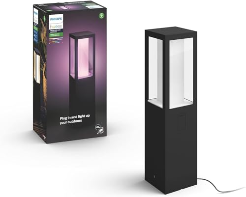 Philips Hue Impress, Lampada da terra LED smart, Nero