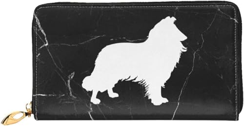 Rough Collie Wallet Card Bag