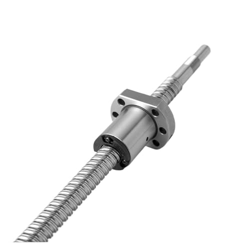 Metal Ball Screw nut end Processing Ball Screw SFK0801 Miniature Pitch Diameter 8mm Ballscrews 50mm 100mm-1000mm with Nut for 3D Print CNC Machine Modul(950mm)