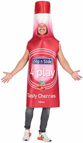 ORION COSTUMES Men's Adult Lube Bottle Rude Stag Do Fancy Dress Costume