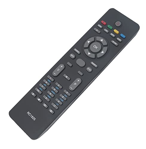 AULCMEET RC1825 Replacement Remote Control Compatible with Hitachi 4K OLED Smart TV L26VG07UJ L24VG07U L19VG07U L22VG07U L32HK04UK L32HK04UL L26VG07U L32HK04U L32HK04UA L32HK04UJ - Image 2