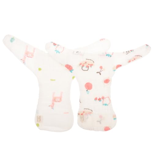 HAPINARY 2 Pcs Pure Cotton Diapers Reusable Diaper Pants for Newborn Girls Washable Soft Comfortable Random Style