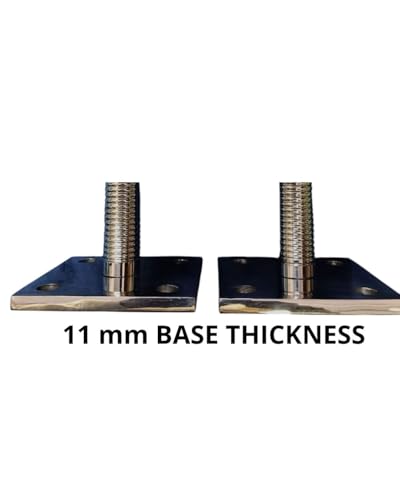Image of Pure Stainless Steel HI-Grade Quality Life TIME WARRENTY, Ceiling KADA Swing, Patio 16MM Rod with Weight Capacity of 2000KG, (Pack of 2PCS) Strong and Sturdy