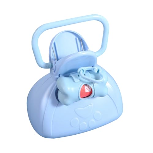 Totority ペット用高耐久プラスチック製拾便器 軽量で使いやすい犬用うんち取り棒 散歩時のマナー維持に 手が汚れないクリ ランダムカラー