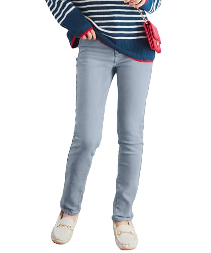 [神戸レタス] 裏起毛 デニム ジーンズ レディース 裏ファー 防風 防寒対策 ズボン あったかパンツ 冬服 冬 [M3837] M トール ライトブルーのサムネイル