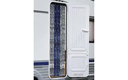 Berger Cortina antimosquitos de Exterior para Caravana, terraza | Mosquitera para Puerta | 205 x 56...