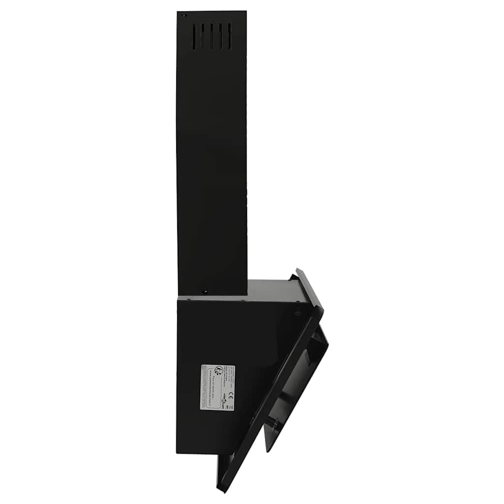 Generico Cappa a Parete 60 cm in Acciaio Inox e Vetro Temperato Nero,Casa e Giardino,Cucina e Pranzo,Elettrodomestici,Cappe da cucina-51662