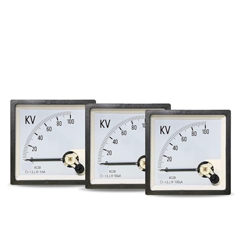 Voltmètre haute tension 10kV CC contre interférences pour tableau 6C2B - 2