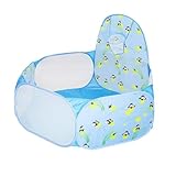 ibasenice 1 Cesta De Almacenamiento De Bolas Oceánicas para Niños Juego para Niños Casa De Tienda De Campaña para Niños Casa De Juegos De Baloncesto para Niños Casa De Juegos