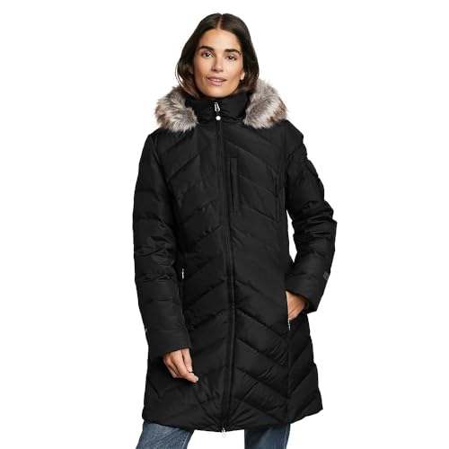 10 Best Down Coats for Women That Combine Warmth and Style 9 Eddie Bauer Women's Crystal Ridge Windproof Down Hooded Parka