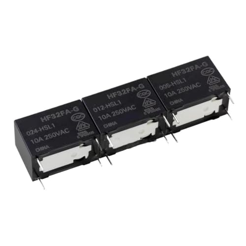 Relais électromagnétique HF32FA-G mini commutateur 4 broches 10A 2 pièces