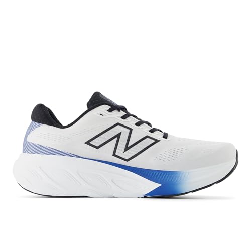 New Balance Men's Fresh Foam X 880 V15 Running Shoe, Nb 103 White/Blue Agate/Black, 8 M