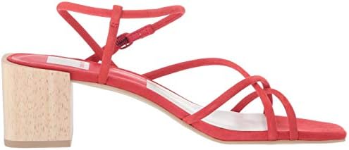 Dolce Vita Women's Zayla Heeled Sandal, red Nubuck, 9.5 M US | Image 5