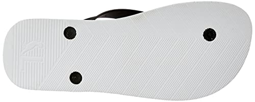Chinelo Reserva Casual Masculino, Branco/Preto, 39/40