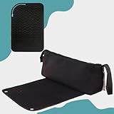 Yuzkouge Hair Tools Travel Bag and Heat Resistant Mat，Set of 2, Women Essentials Storage Pouch for Curling Iron Straightener Flat Iron Hair Dryer