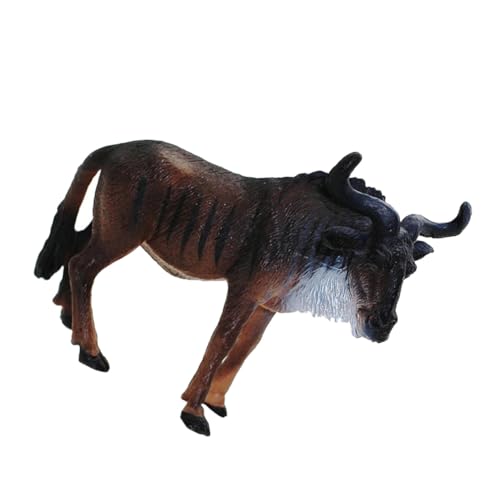Modèle gnou africain jouet éducatif cognitif et ornement maison figurine figurines