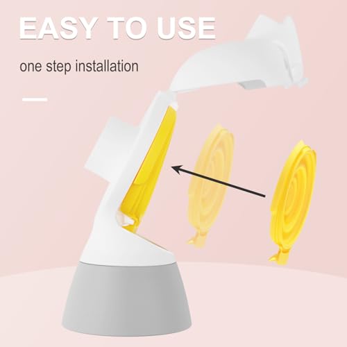 Image of 2 Pack Membranes Compatible with Medela PersonalFit Flex Replacement Connectors, Pump in Style MaxFlow, Swing Maxi and Freestyle Breast Pumps