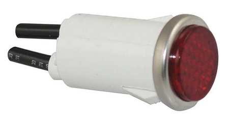 Flush Indicator Light, Red, 12V