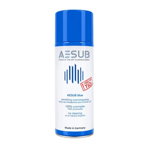 Revopoint 3D Scanning Spray for 3D Scanners, 400ml Blue
