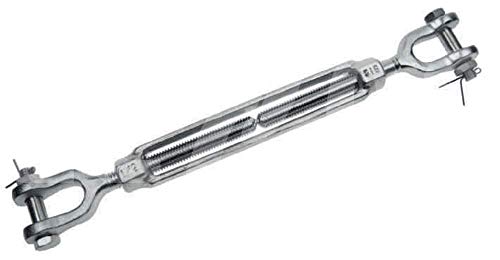 Lexco Cable TB386JJ Tensor 3/8x6 Quijada/Quijada HDG (5 piezas/paquete) miniatura 1