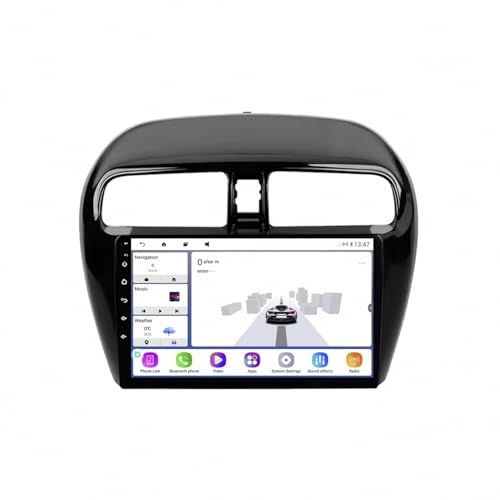 Pantalla Carplay inalámbrica de alta velocidad 4G+64G para Mitsubishi Attrage y Mirage