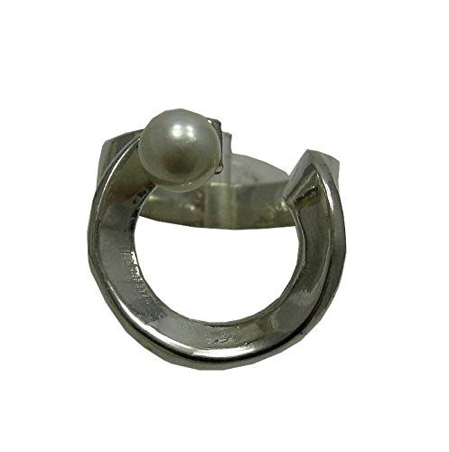 Bague argent massif 925 perle 6mm R001232 cadeau inoubliable