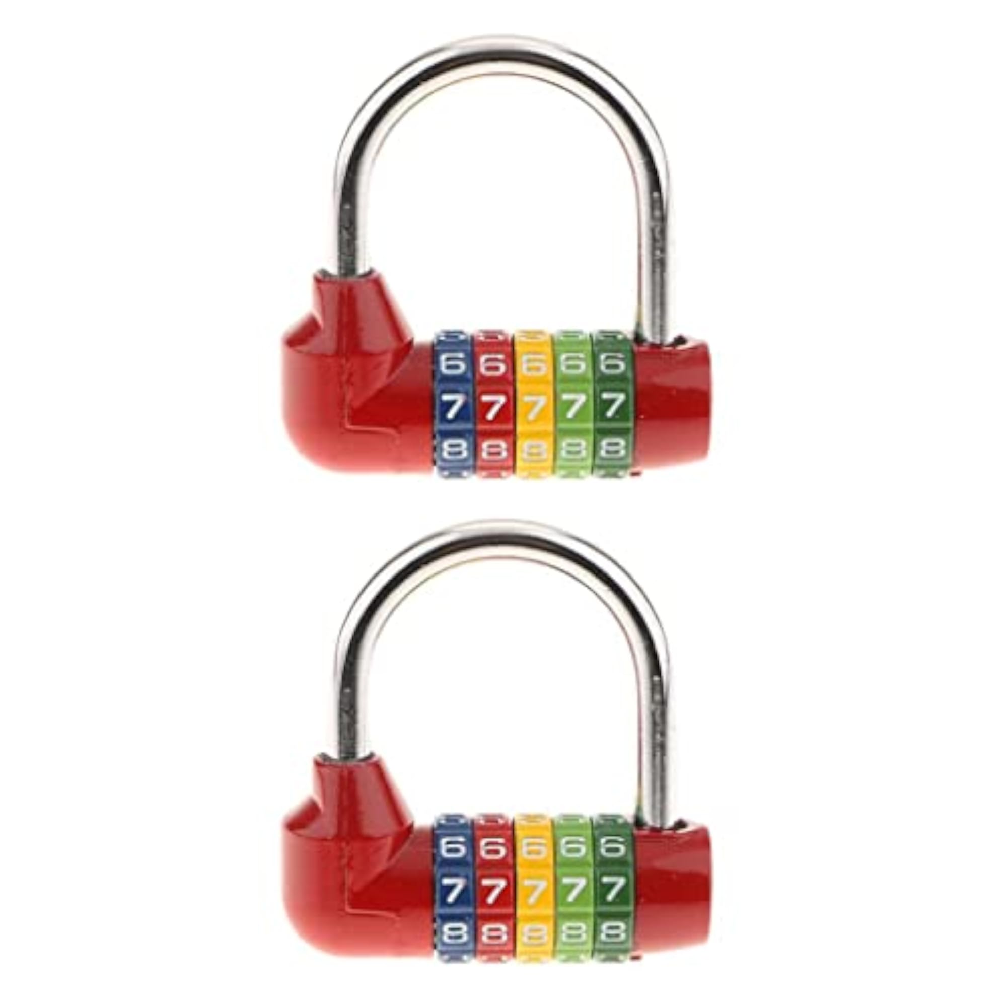 5-Digit Security Combination Lock, Travel Padlock