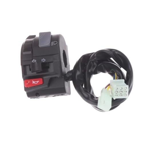 Interrupteur de guidon moto pour rouler de nuit en sécurité avec le bouton phare antibrouillard